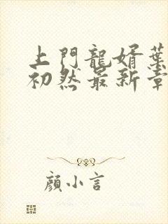 上门龙婿叶辰萧初然最新章节更新