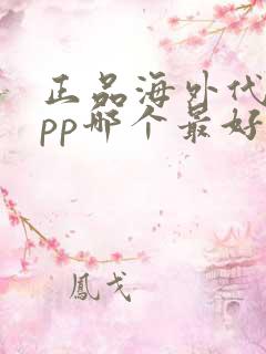 正品海外代购app哪个最好