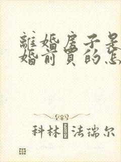 离婚房子是男方婚前买的怎么判