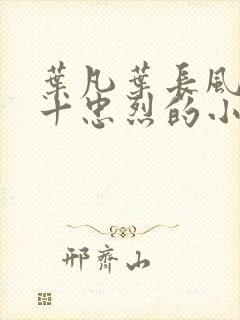 叶凡叶长风一门十忠烈的小说下载