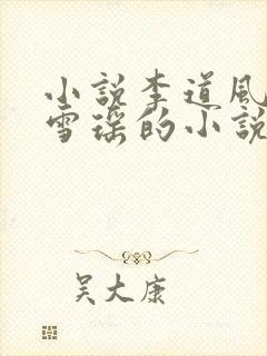 小说李道风,江雪瑶的小说免费阅读全文