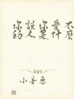 你说你爱不该爱的人是什么歌