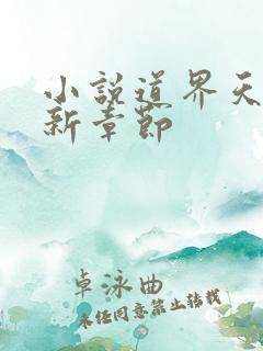 小说道界天下最新章节