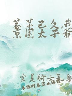 蓄茅已久,我被京圈太子爷强娶了