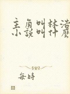 主角叫林浩然的小说叫什么