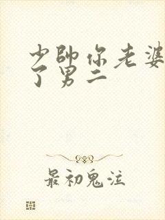 少帅你老婆又跑了男二