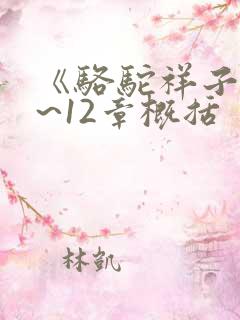 《骆驼祥子》1~12章概括