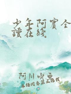 少年阿宾全文阅读在线