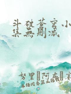 斗破苍穹小说全集无删减