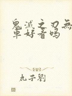 鬼灭之刃无限列车好看吗