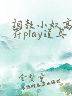 调教小奴高潮惩罚play道具