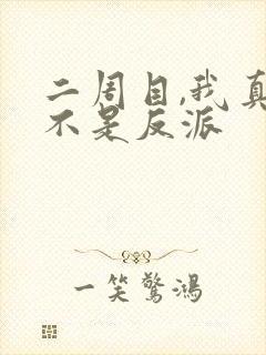 二周目,我真的不是反派