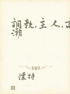 调教,主人,高潮