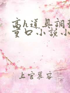 高h道具调教男重口小说小说