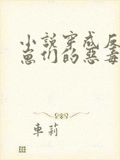 小说穿成反派崽崽们的恶毒后娘