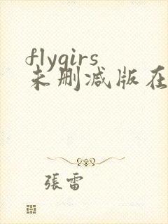 flygirs未删减版在线播放