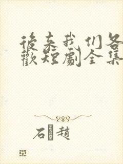 后来我们各自悲欢短剧全集播放