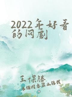 2022年好看的网剧
