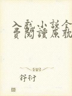 入戏小说全文免费阅读原耽