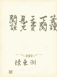 阅见天下萧权小说免费阅读