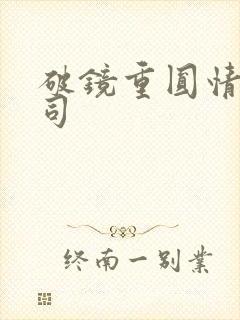 破镜重圆情感公司