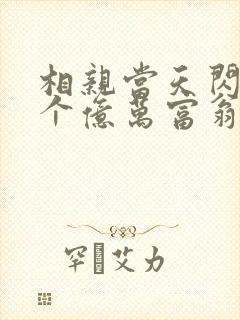 相亲当天闪婚了个亿万富翁