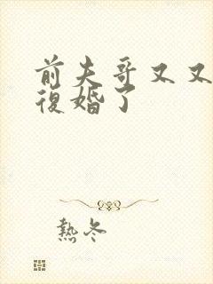 前夫哥又又又想复婚了