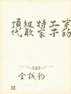 顶级特工穿越古代败家子的小说