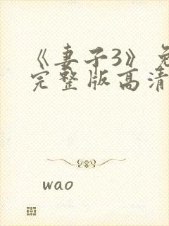 《妻子3》免费完整版高清韩剧在线观