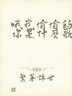 哦我偷偷的爱上你是什么歌