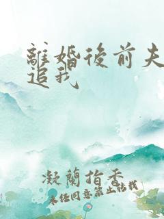 离婚后前夫总是追我