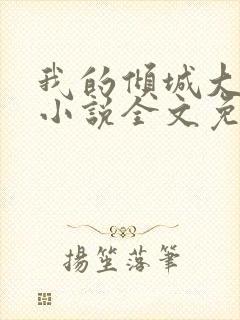 我的倾城大小姐小说全文免费阅读