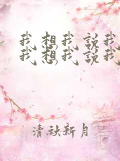 我想我说我爱你我想我说我想你是什么歌