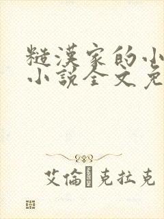 糙汉家的小娇夫小说全文免费阅读