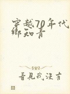 穿越70年代下乡知青