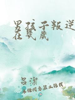 男孩子叛逆期是在几岁