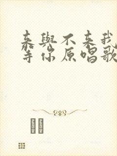 来与不来我都在等你原唱歌词