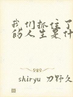 我们抓住了所谓的人生是什么歌