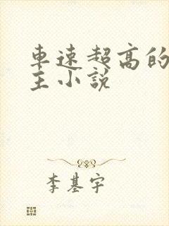 车速超高的双男主小说