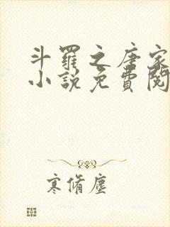 斗罗之唐家逆子小说免费阅读下载