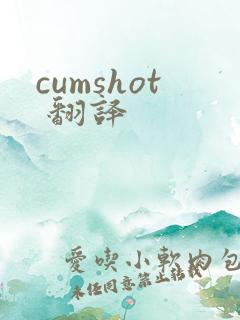 cumshot 翻译