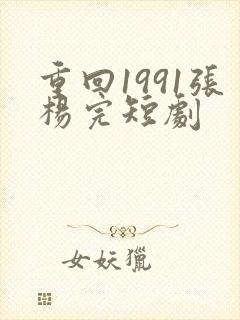 重回1991张杨完短剧