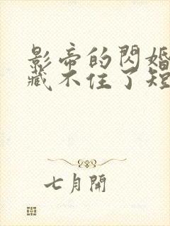 影帝的闪婚娇妻藏不住了短剧全集