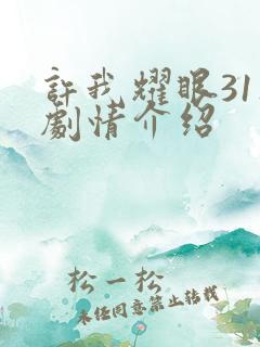 许我耀眼31集剧情介绍