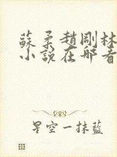 苏柔赵刚林风的小说在哪看全文