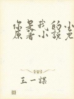 你是我的小确幸原著小说免费阅读