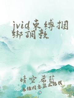 jvid束缚捆绑调教