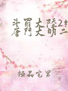 斗罗大陆2绝世唐门大明二明