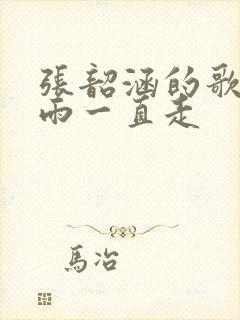 张韶涵的歌曲淋雨一直走