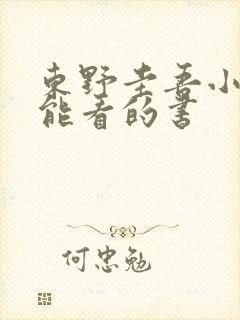 东野圭吾小学生能看的书